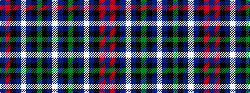 idealised woven sample of pattern BRKBWBKGKBW