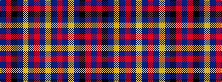 idealised woven sample of pattern BRKBYBRBY