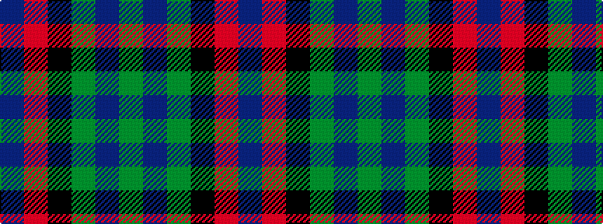 idealised woven sample of pattern BRKGBG