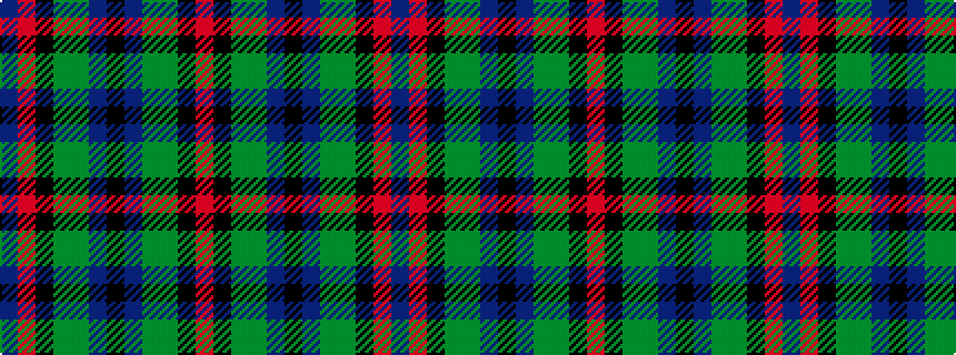 idealised woven sample of pattern BRKGGBKBGGKR