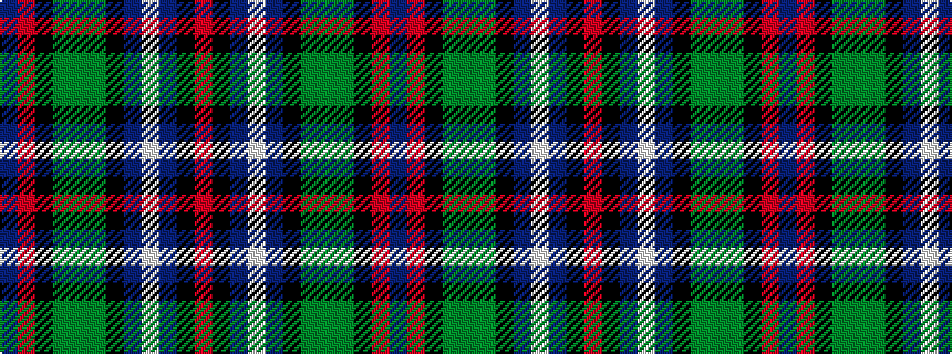idealised woven sample of pattern BRKGGGKBWBKR