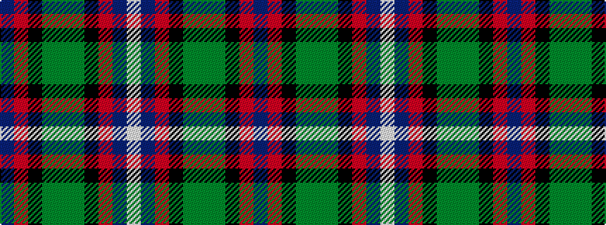 idealised woven sample of pattern BRKGGGKRBW