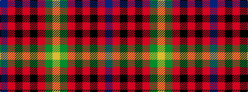 idealised woven sample of pattern BRKRKRGY