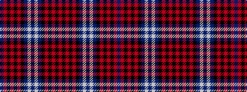 idealised woven sample of pattern BRKRKRKBWBWBKRKRKR