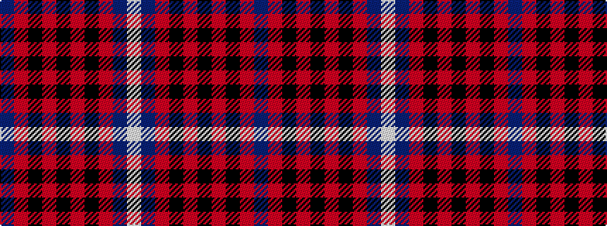 idealised woven sample of pattern BRKRKRKRBW