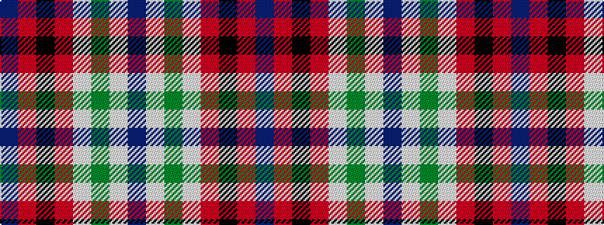 idealised woven sample of pattern BRKRWGWB