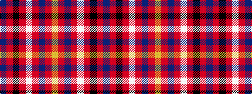 idealised woven sample of pattern BRKRWRBRY