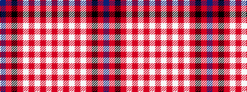 idealised woven sample of pattern BRKRWRWRWR