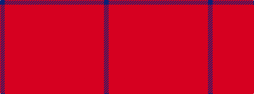 idealised woven sample of pattern BRRRRRRRRRRR