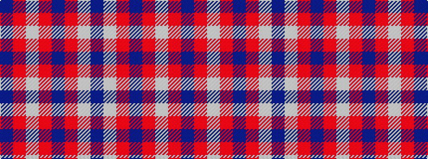 idealised woven sample of pattern BRWRBRWB