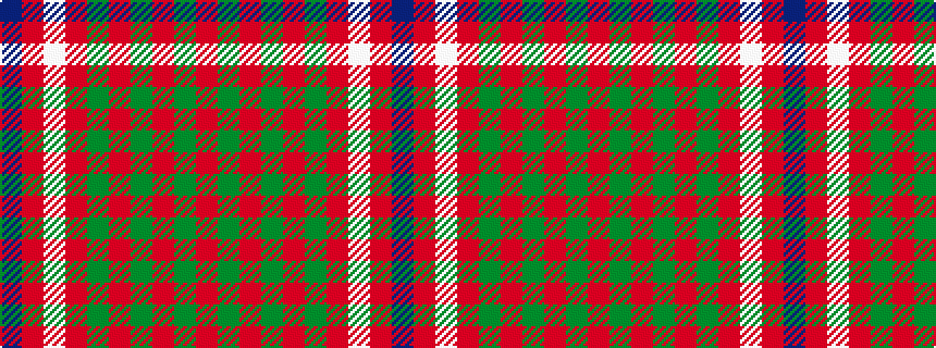 idealised woven sample of pattern BRWRGRGRGR