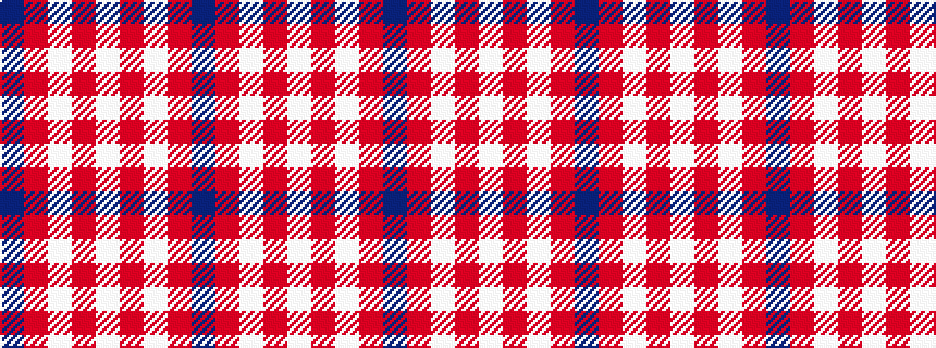 idealised woven sample of pattern BRWRWRWRB
