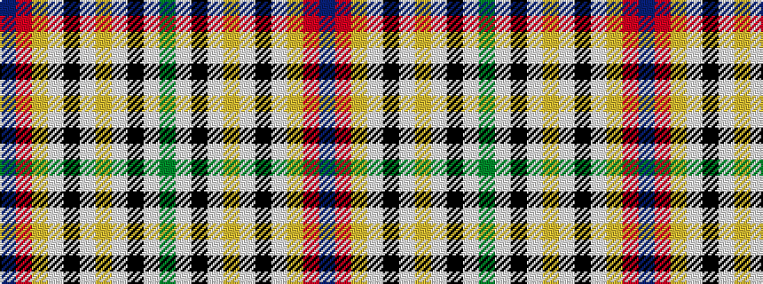 idealised woven sample of pattern BRYWKWYWKWG
