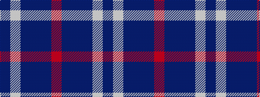 idealised woven sample of pattern BWBBBR