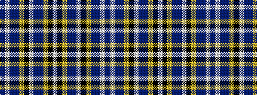 idealised woven sample of pattern BWBBYKWBBYKW