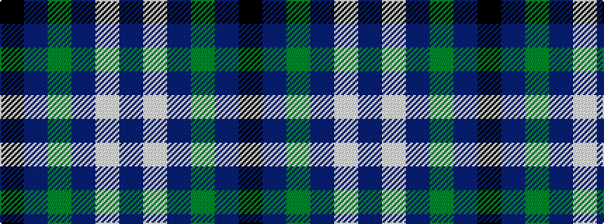 idealised woven sample of pattern BWBGBK