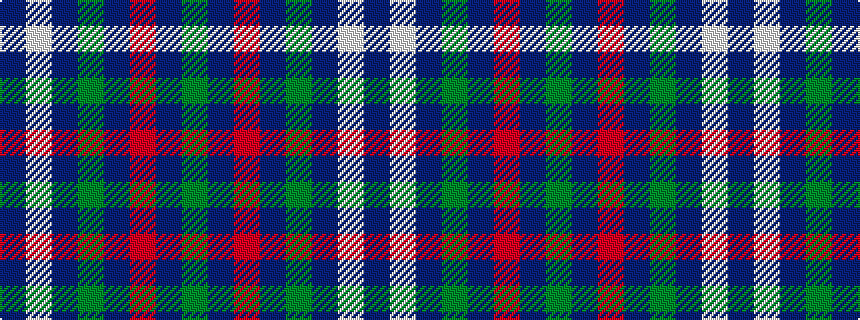 idealised woven sample of pattern BWBGBRBG