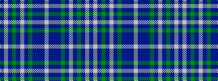 idealised woven sample of pattern BWBGBWBGBBBW