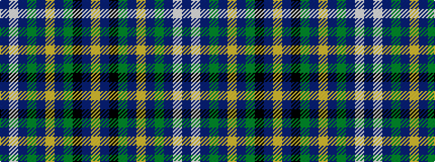 idealised woven sample of pattern BWBGBYBGKBY