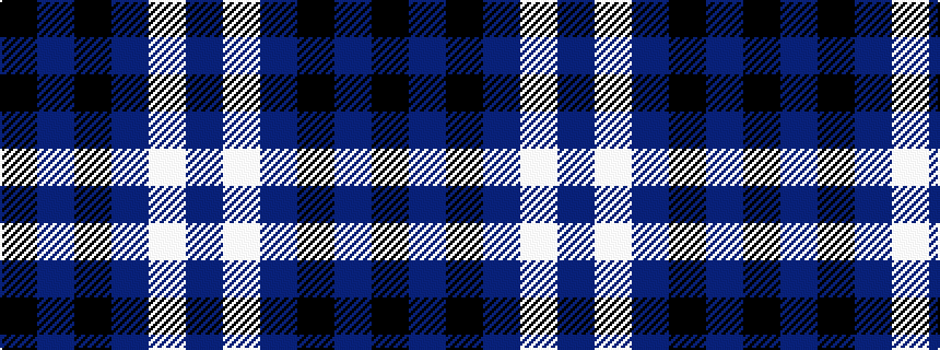 idealised woven sample of pattern BWBKBK