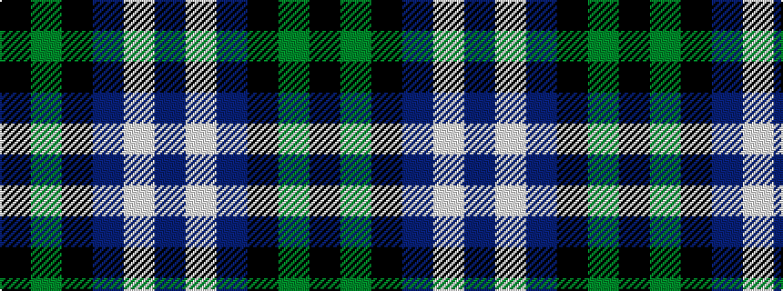 idealised woven sample of pattern BWBKGK