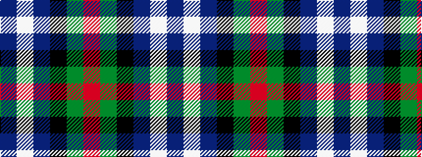 idealised woven sample of pattern BWBKGR