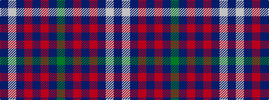 idealised woven sample of pattern BWBRBRBG