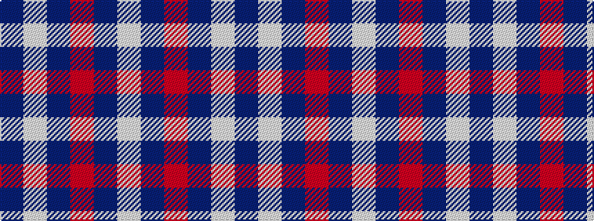 idealised woven sample of pattern BWBRBW