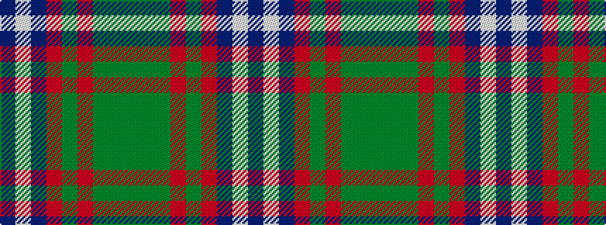 idealised woven sample of pattern BWBRGRGGG