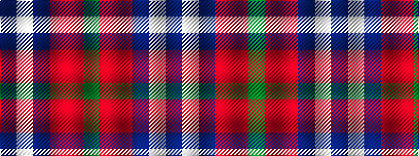 idealised woven sample of pattern BWBRRG