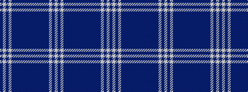 idealised woven sample of pattern BWBWBBBBBBBBBBBBBWBW