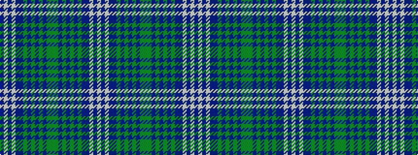 idealised woven sample of pattern BWBWBBGBGBGBGGGBGBGBGBBWBW