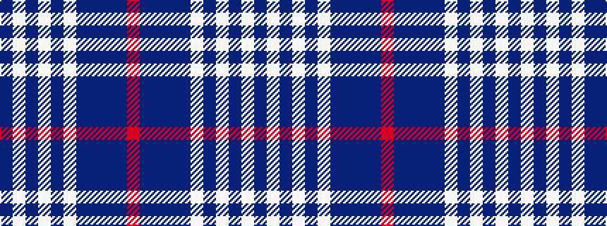idealised woven sample of pattern BWBWBWBBBBR