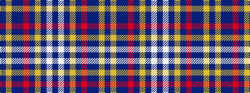 idealised woven sample of pattern BWBYBRBBYB