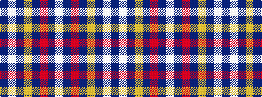 idealised woven sample of pattern BWBYBRBW