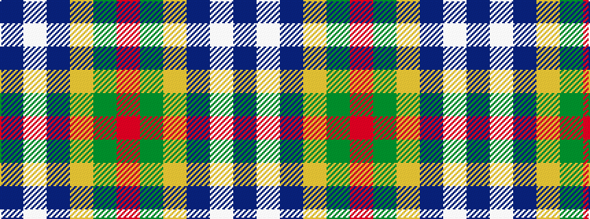 idealised woven sample of pattern BWBYGR