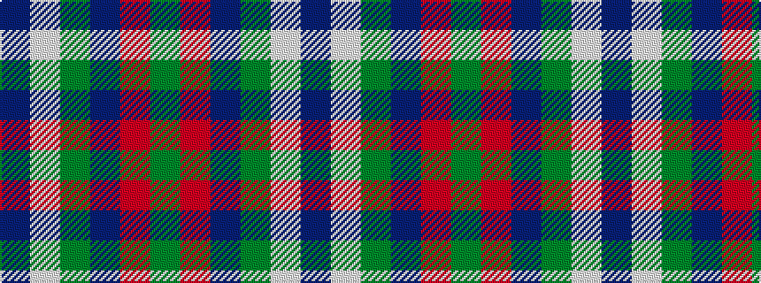 idealised woven sample of pattern BWGBRG