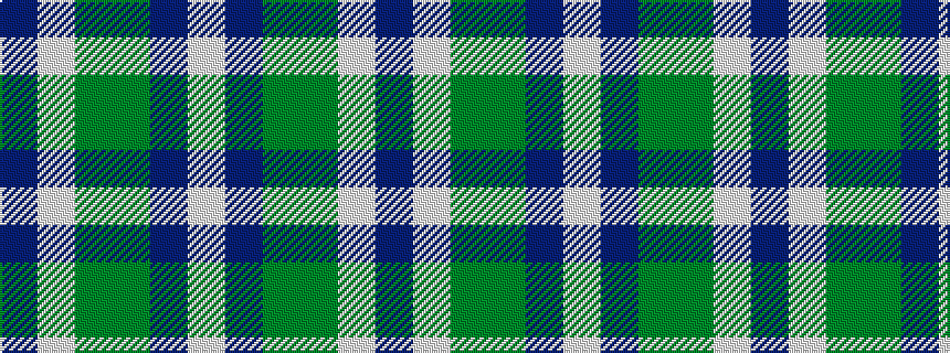 idealised woven sample of pattern BWGGBW