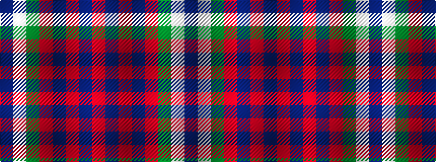 idealised woven sample of pattern BWGRBRBR