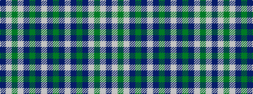 idealised woven sample of pattern BWGWBGBWBG