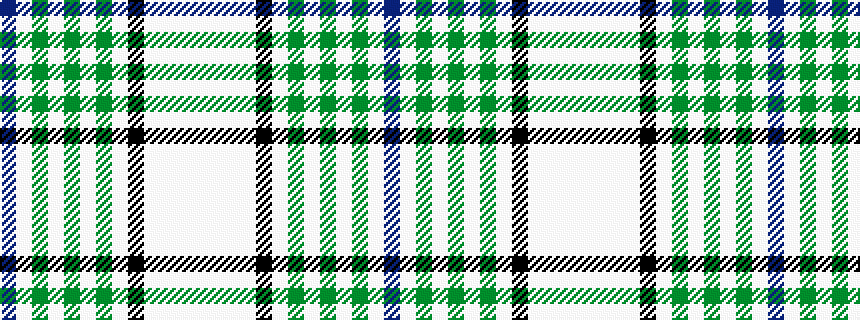 idealised woven sample of pattern BWGWGWGWKWWWW