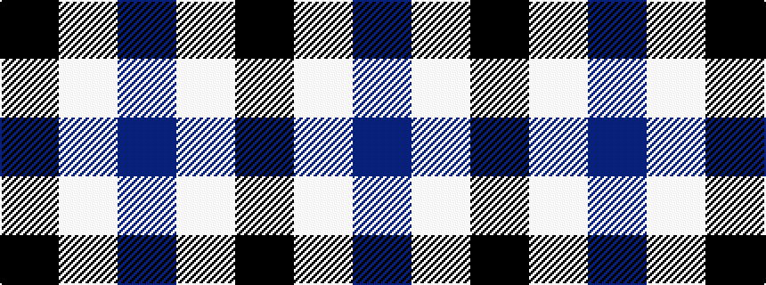 idealised woven sample of pattern BWK