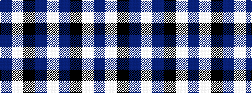 idealised woven sample of pattern BWKBW