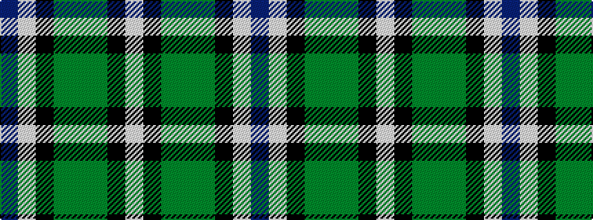 idealised woven sample of pattern BWKGGGKW