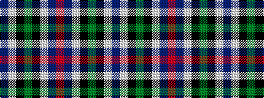 idealised woven sample of pattern BWKGKWBR