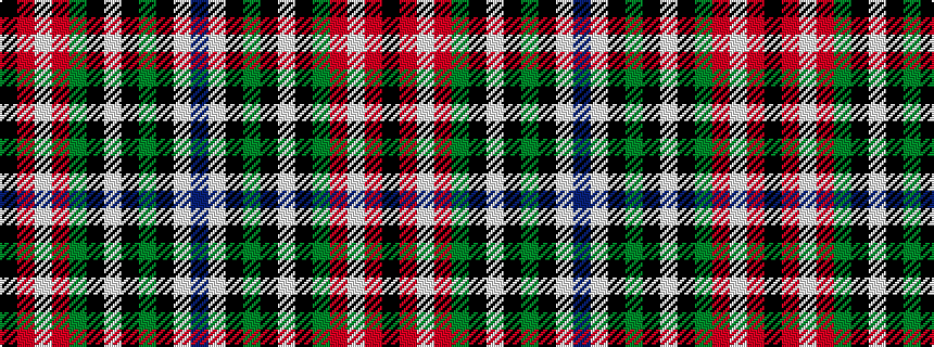 idealised woven sample of pattern BWKGKWKGRWRK