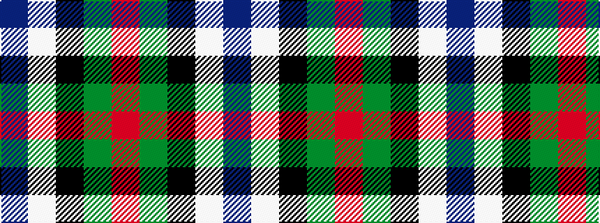 idealised woven sample of pattern BWKGR