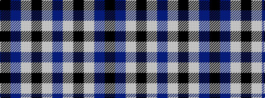 idealised woven sample of pattern BWKWBK