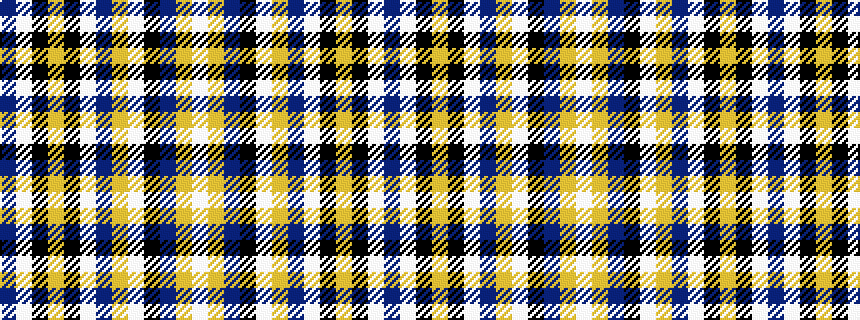 idealised woven sample of pattern BWKYKWBYWKBYW
