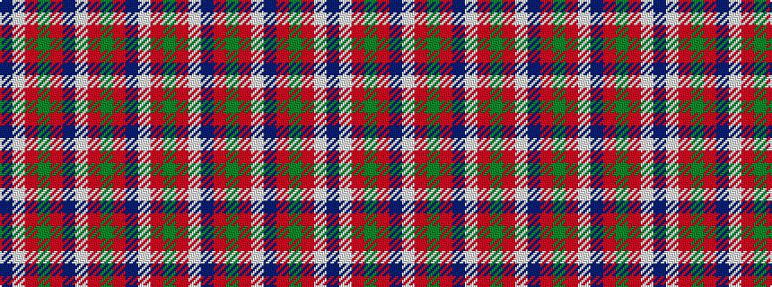 idealised woven sample of pattern BWRGRBWRGRBWRG